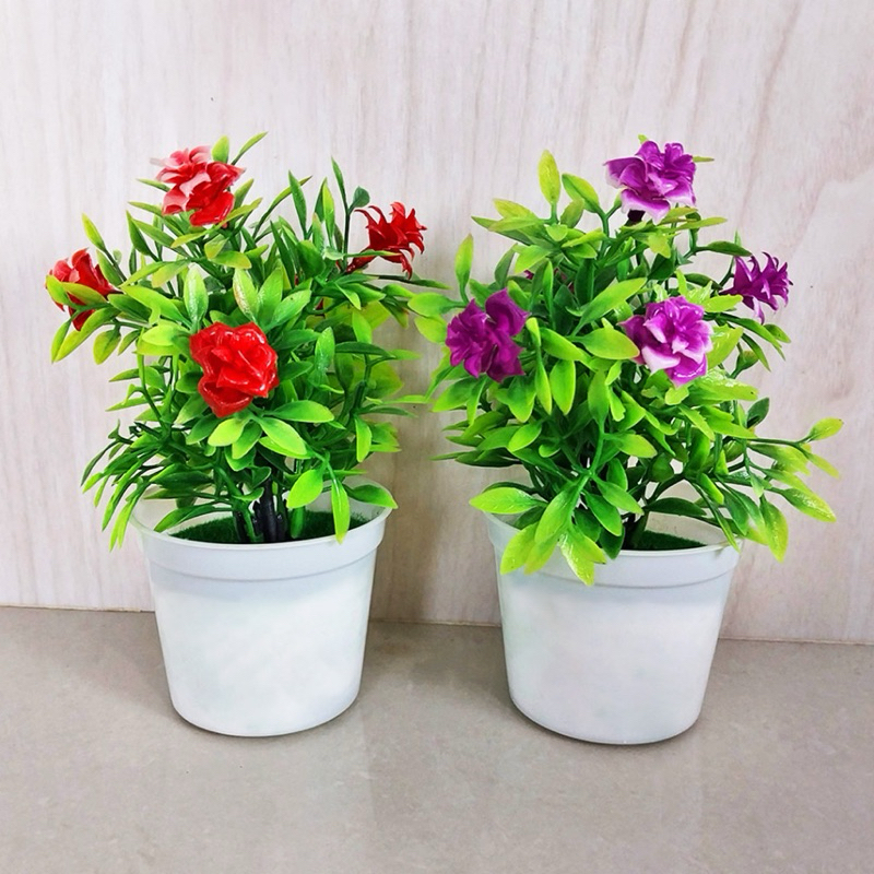 tanaman hias bunga plastik bonsai hias