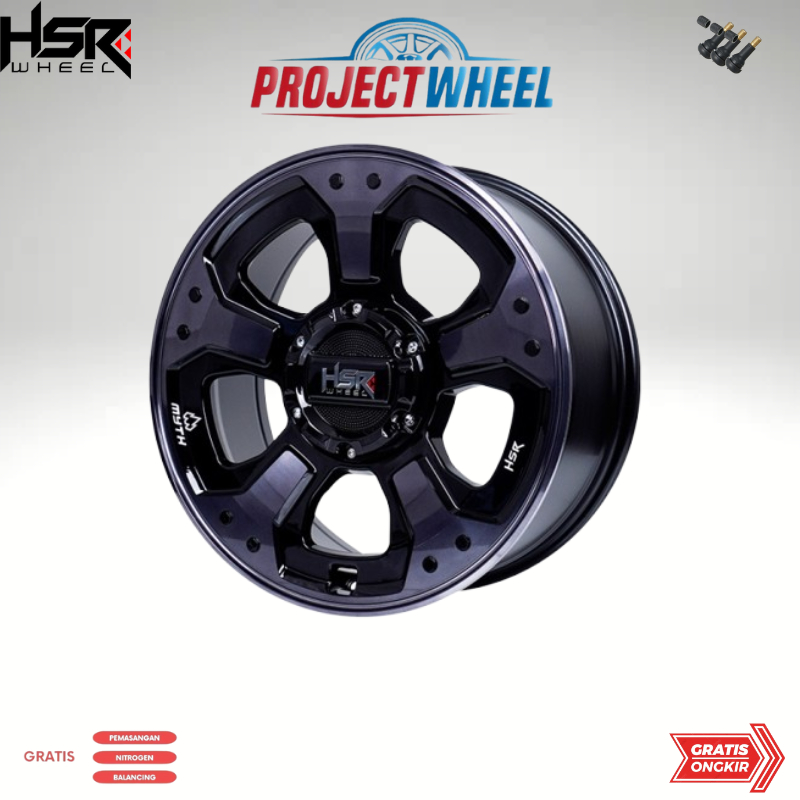 velg hsr myth03 ring 18 semi offroad buat fortuner pajero