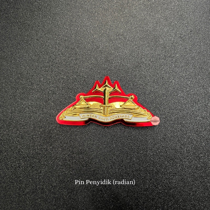 Pin Penyidik Merek Radian / BAC - Kejaksaan