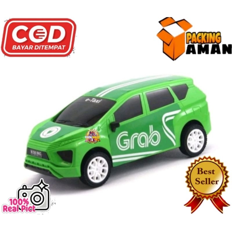 COD PROMO MAINAN MURAH ANAK MOBIL MOBILAN GRAB BLUEBIRD E TAXI SILVER BIRD GARUDA LION AIRASIA CITYL