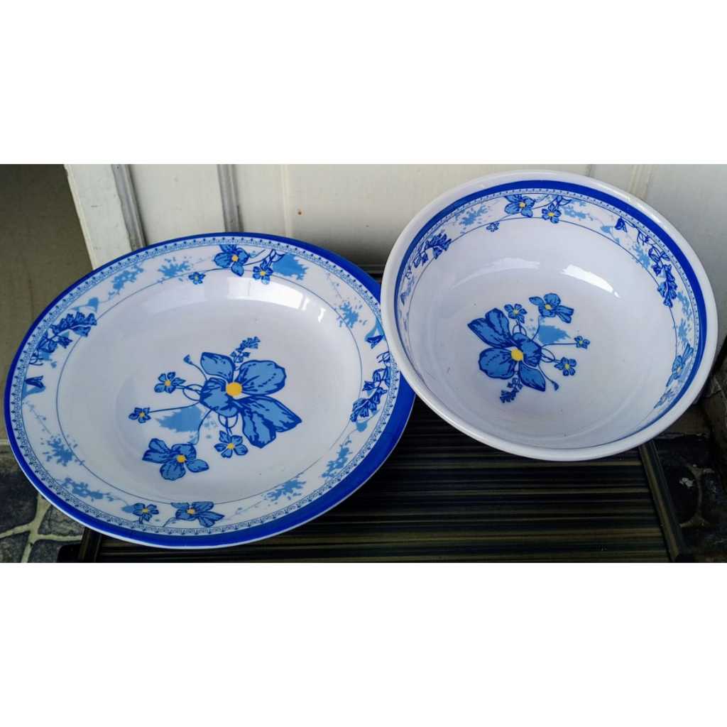 Mangkok/Mangkok + piring /Mangkok +piring Melamin/Mangkok melamin/Piring Melamin/set piring dan mank