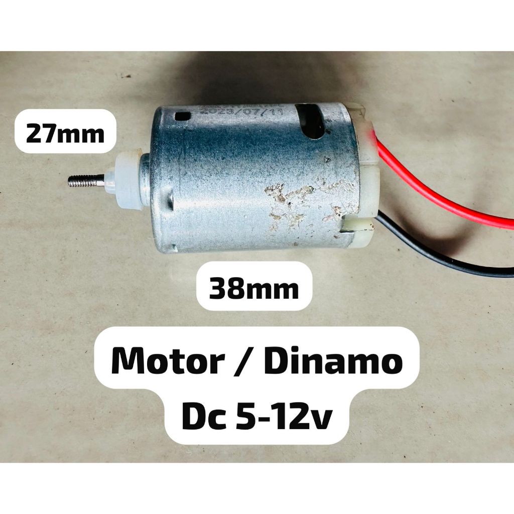 DINAMO DC 5-12V MOTOR DC 5-12V DINAMO BLENDER MINI DINAMO BOR PORTABLE