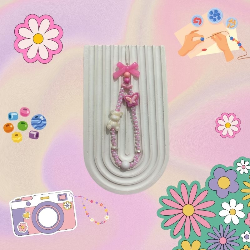 strap phone korea lucu / gantungan HP