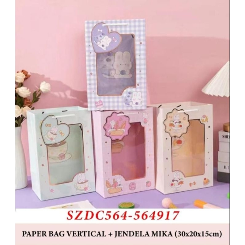 

PAPER BAG VERTICAL+MIKA /SZDC 564