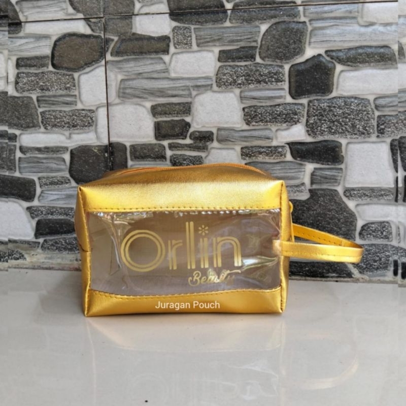 POUCH SKINCARE CUSTOM BEBAS/ tas mika tas serut kamvas pouch skincare tas skincare pouch kosmetik ta