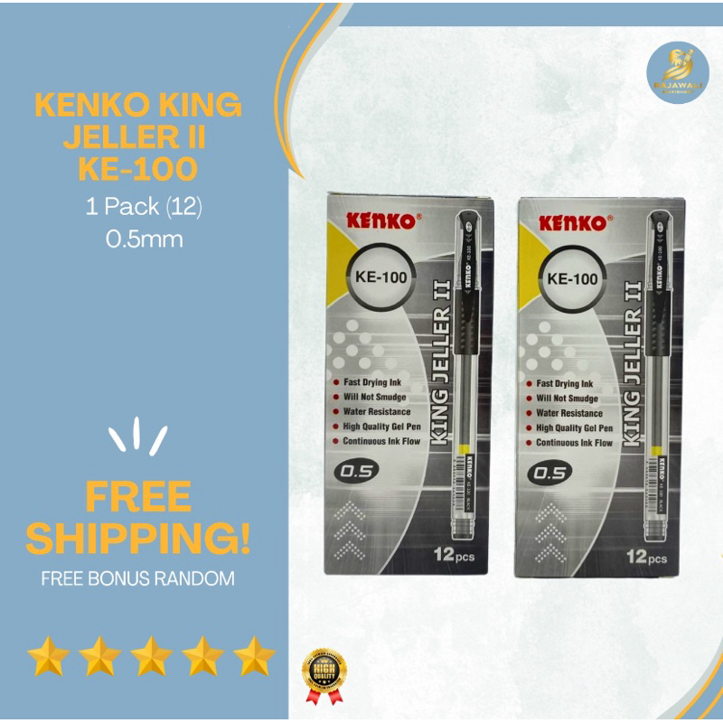 

Benefit Gel Pen X-Gel / 0.5mm / 1 Pack (12) / FREE BONUS RANDOM!
