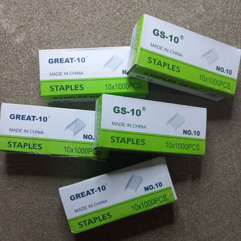 

isi staples / isi necis no 10 perpack