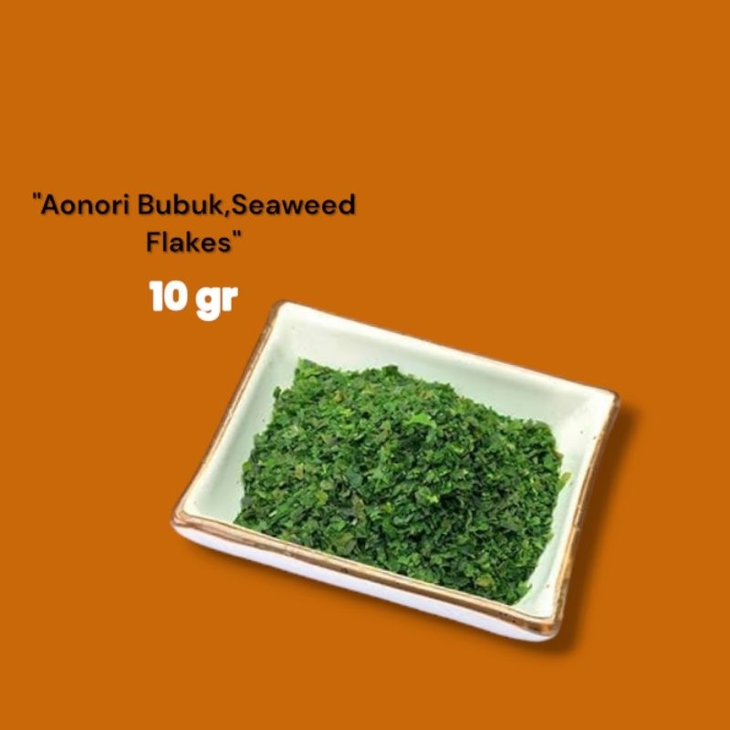 

Aonori Bubuk Tabur/Seaweed Flakes - 10gr