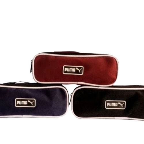 

Tempat Pensil Sleting Kecil Puma/Kotak Pensil kain Piuma