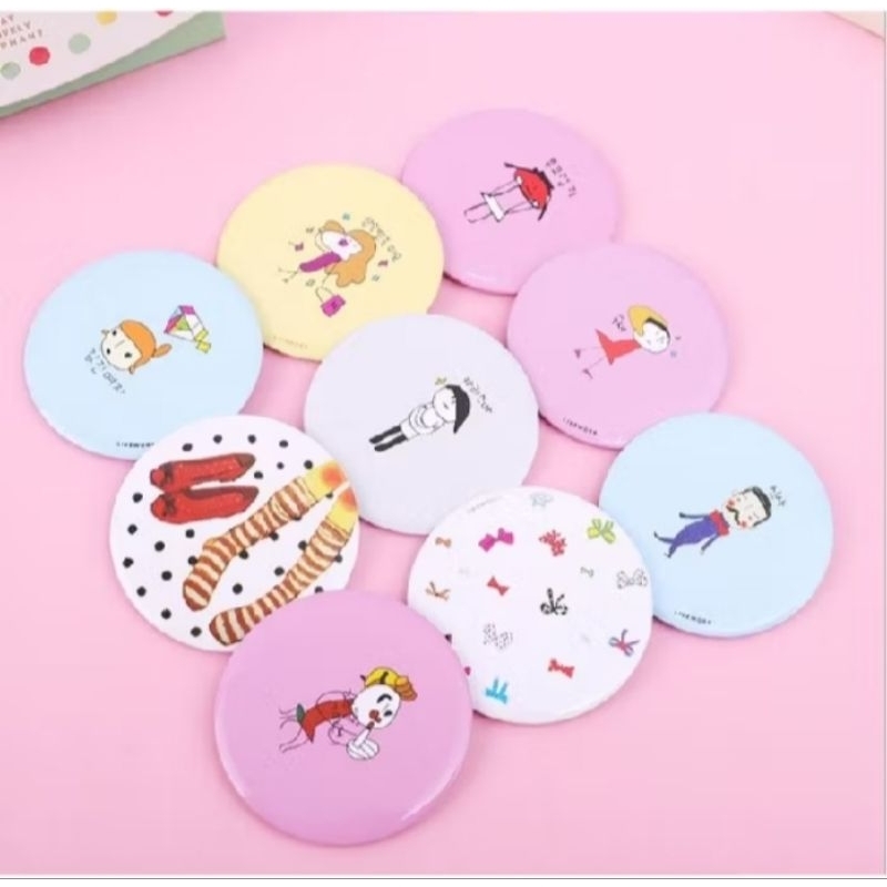 CERMIN BULAT KARAKTER MINI / CERMIN BULAT TRAVELLING / CERMIN BULAT MOTIF / CERMIN BULAT MINI