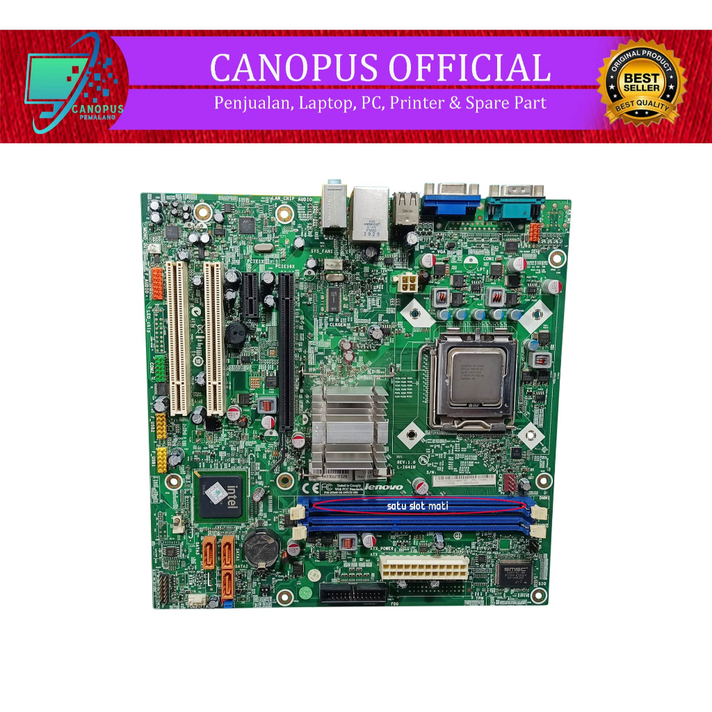 Mainboard G41 Lenovo M70e  Minus 1 slot Memory - Mobo lga 775 G41 DDR3 Minus 1 slot Ram