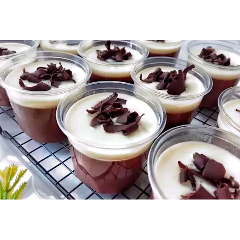 

puding coklat vla