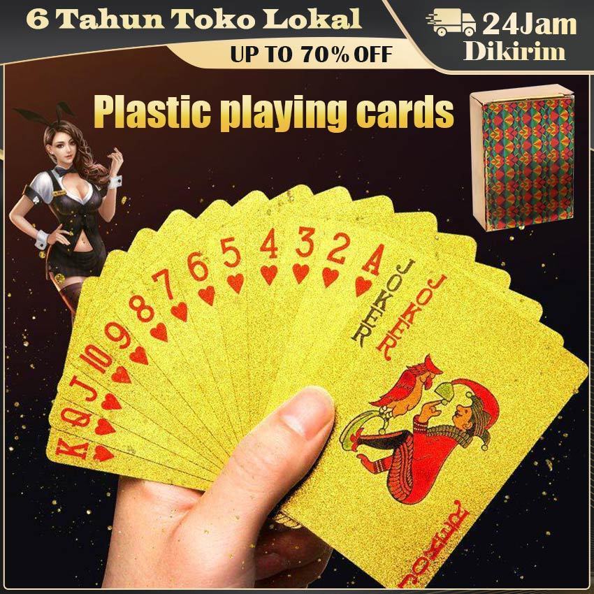 Mini Poker Cards Games Mini Kartu Poker Playing Cards Travel Poker