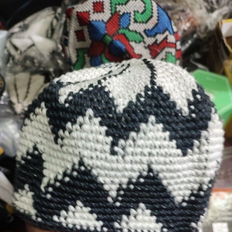 peci songkok rajut super tebal all size dewasa