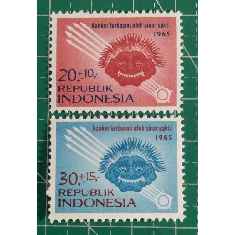 

Prangko Lawas Set Lengkap Anti Kanker THN 1965