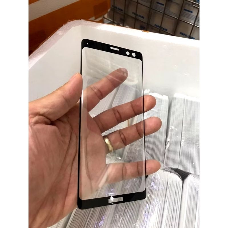 Tempered Glass Sony Xperia XZ3 Melengkung 3D full layar
