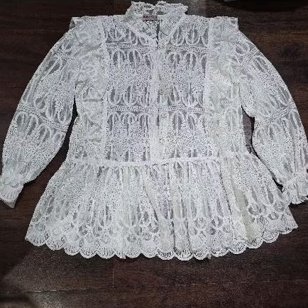 [PRELOVED] HAIDEE ORLIN Lace Outer White (All Size)