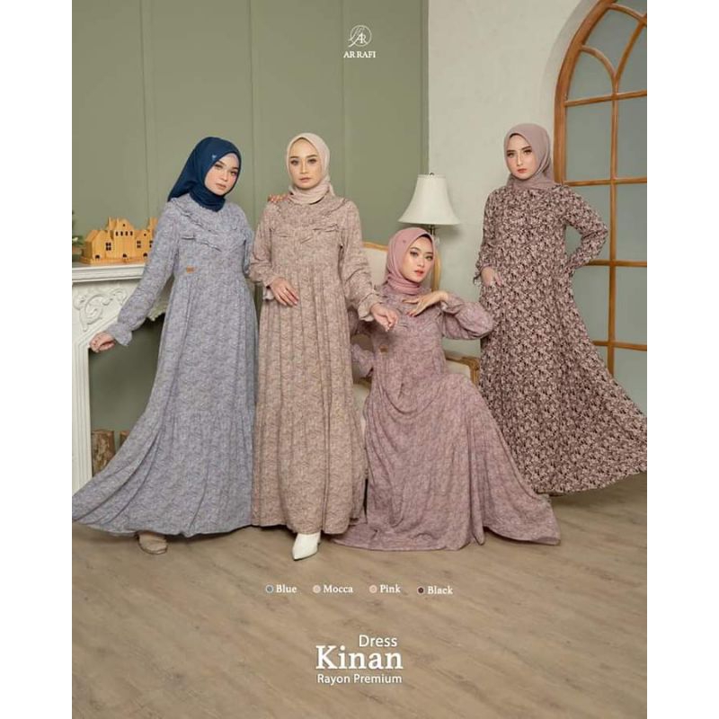 Flash Sale ‼️ Kinan Dress Arrafi terlaris ✅