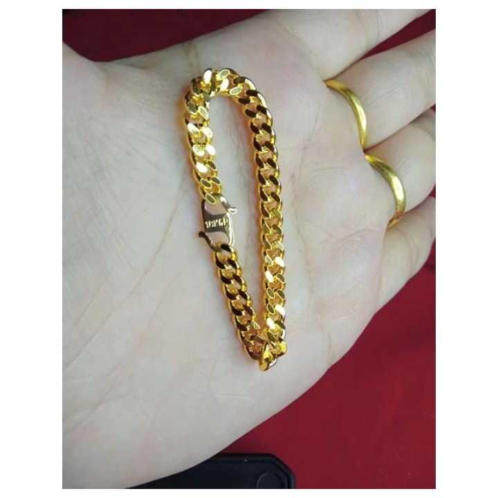 Gelang anak rantai polos titanium umur 0-5 tahun