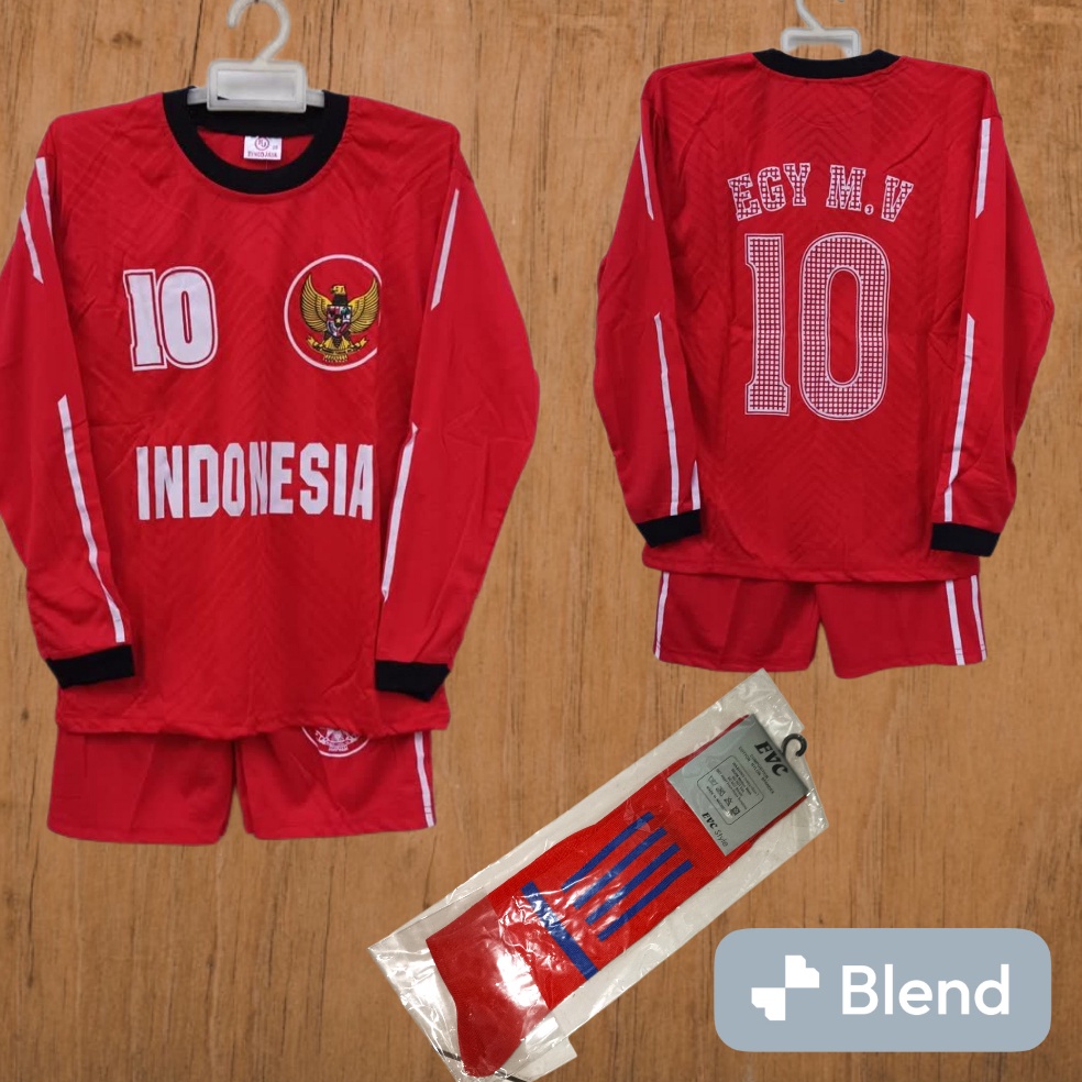 Penjualan Hemat BAJU KIPER ANAK TIMNAS INDONESIASETELAN BAJU BOLA KIPER TIMNAS ANAK USIA 612THN