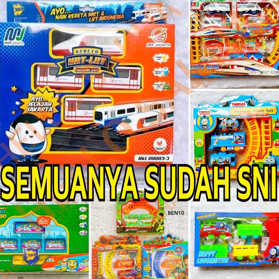 Hot Limited  MAINAN KERETA API REL SUPERHERO MP 233 KERETA TAMASYA TOMS MRT KRT KRL TOMAS SEPUR KA G