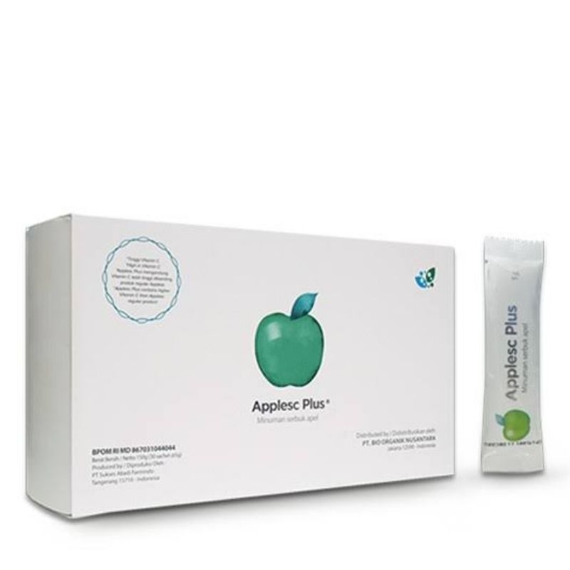 Terbaru Applesc Plus Stem Cell Plus Kesehatan Tubuh Isi 30 Sachet Original