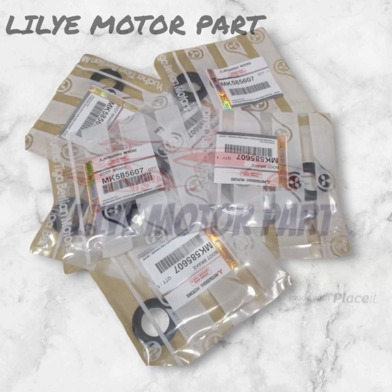 KARET SEAL REM MITSUBISHI CANTER HDX TIPIS ORIGINAL 1PC