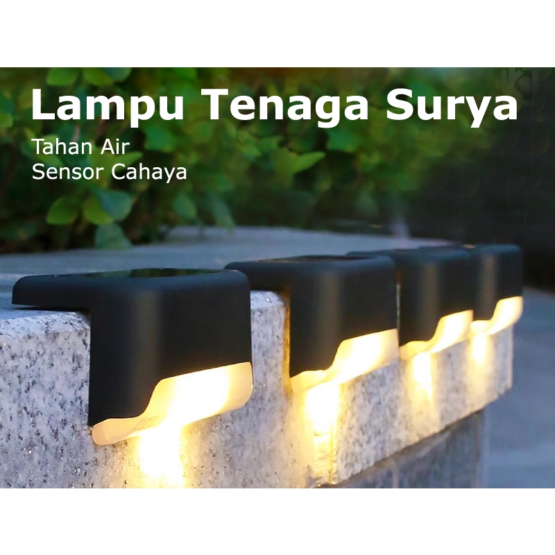 Lampu LED Tangga Tenaga Surya dengan Panel Surya Tahan Air untuk Dekorasi Outdoor