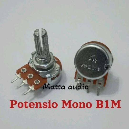 Potensio Mono B1M A-plus 1M