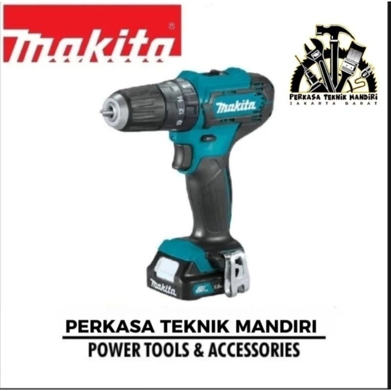 Makita Hp 333 DWYE Bor Cordless Drill Baterai Mesin HP333DWYE HP333