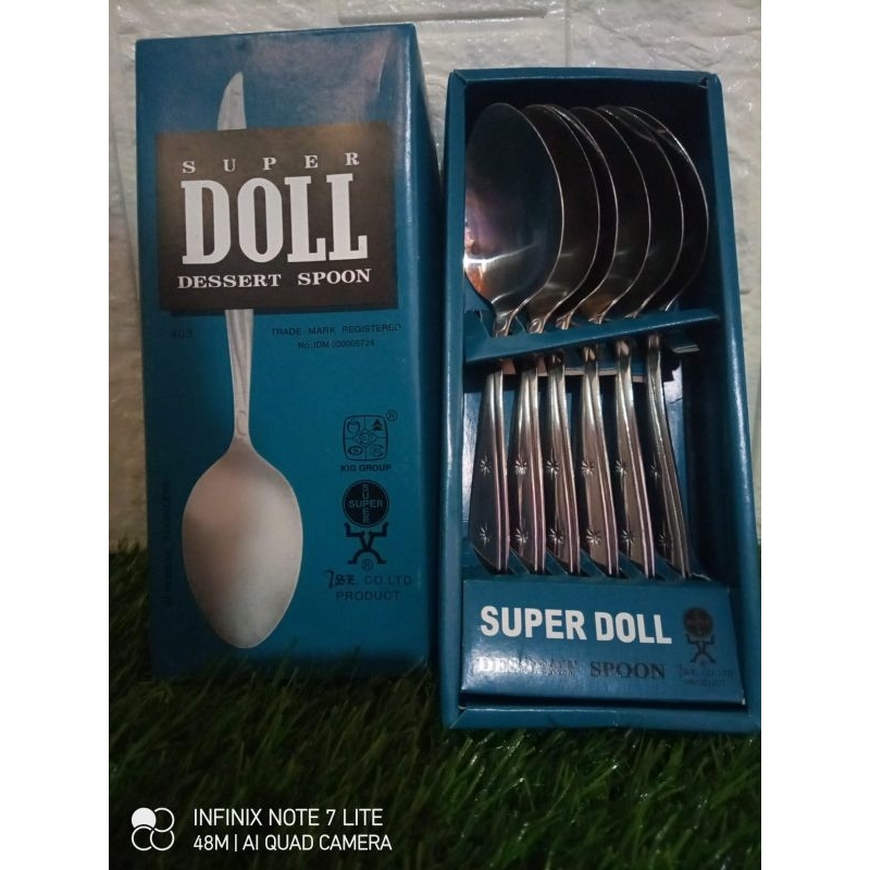 Sendok Makan Stainless_Sendok Super Tebal_Super Doll