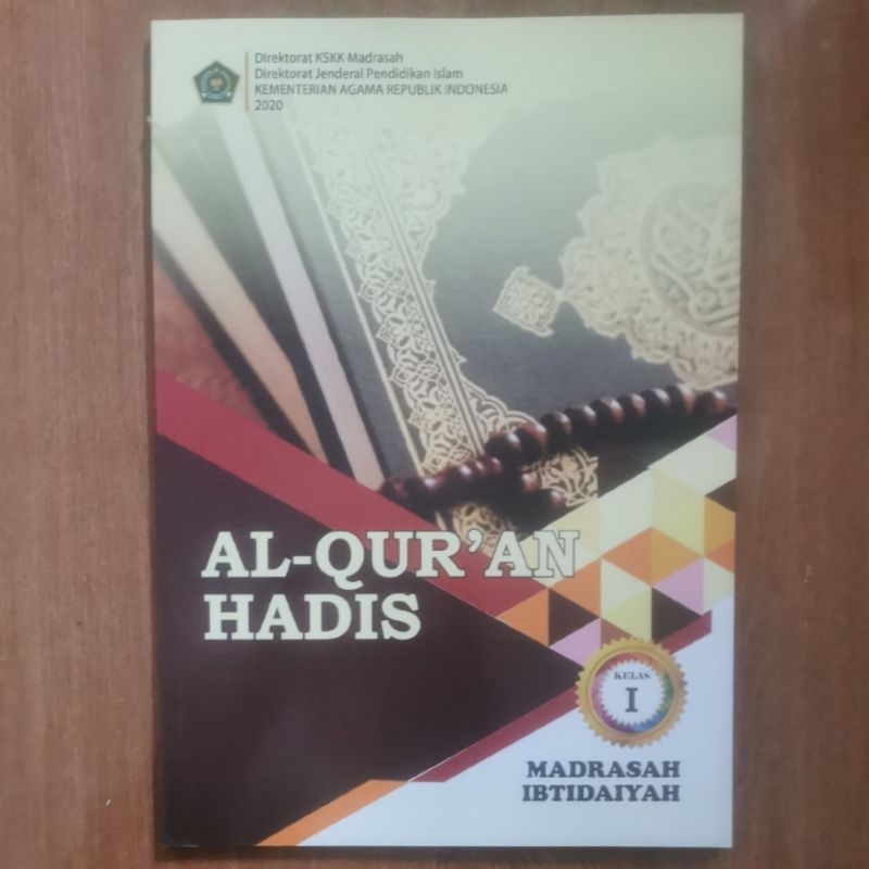 

BUKU AL-QUR'AN DAN HADIS UNTUK KELAS 1 MI