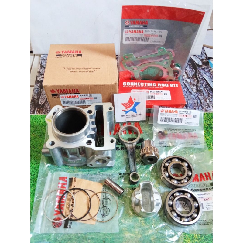 Blok Seher+Stang Seher Xeon RC 125 Fi Komplit Bering Kanan Kiri +Top Set Xeon GT Injeksi,Aerox 125  