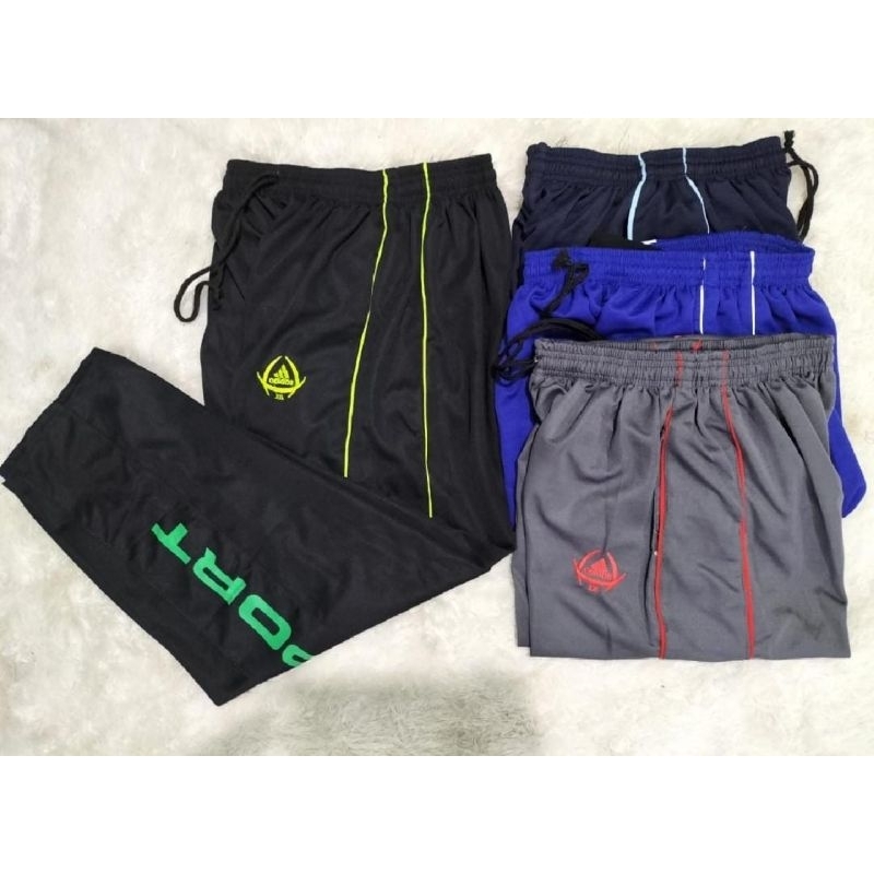 Trening Olahraga Panjang Polos Pria Jumbo Celana Training Pants Wanita Kolor Sport Panjang