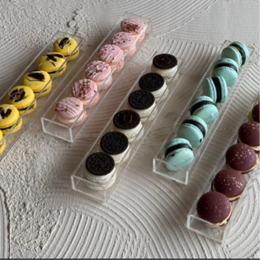 Akrilik Kotak Macaron | Akrilik display box macaron | Display Macaron 1 kotak