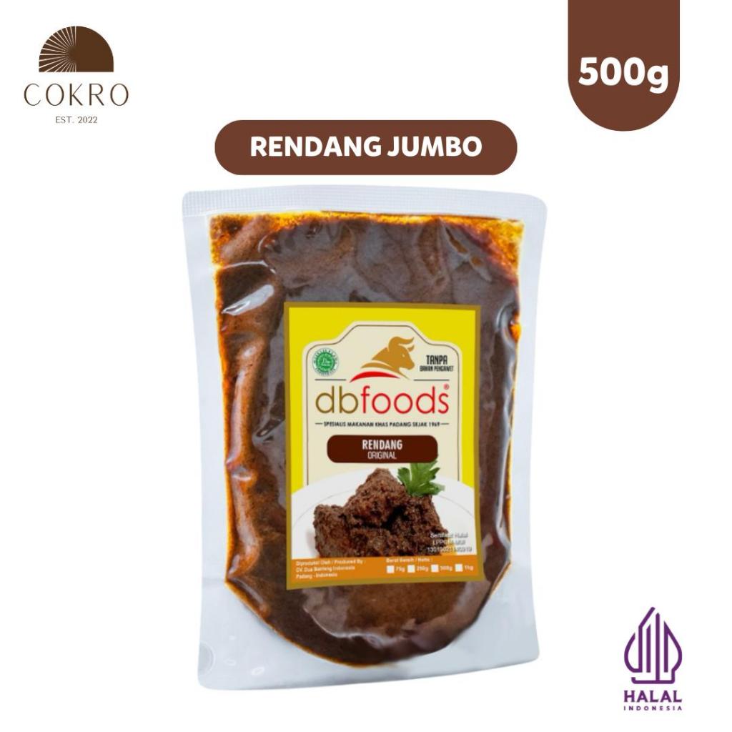 

Rendang Daging DBFOODS 500g Original Praktis Siap Makan Asli Padang