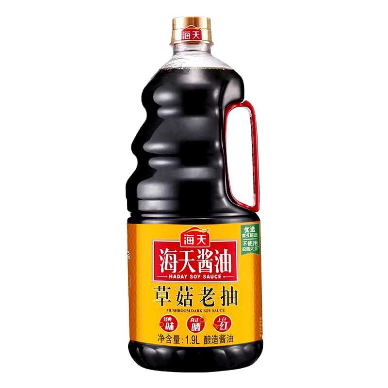 

HaiTian Soy Sauce Mushroom Dark Soy Sauce 1.9L 海天草菇老抽--
