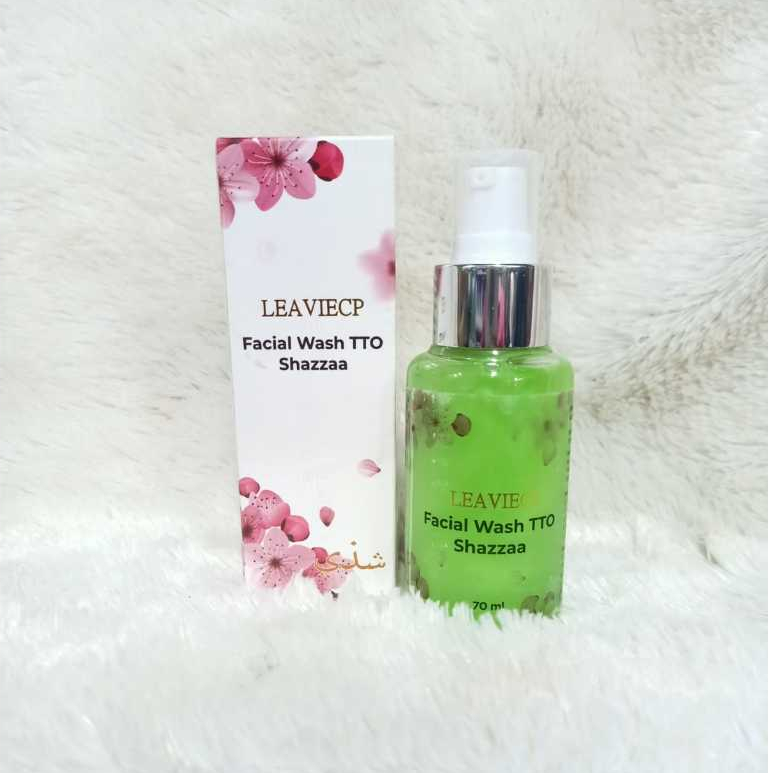 LEAVIECP FACIAL WASH TTO SHAZZAA 70ML - FACIAL WASH LEAVIECP ORIGINAL 100%