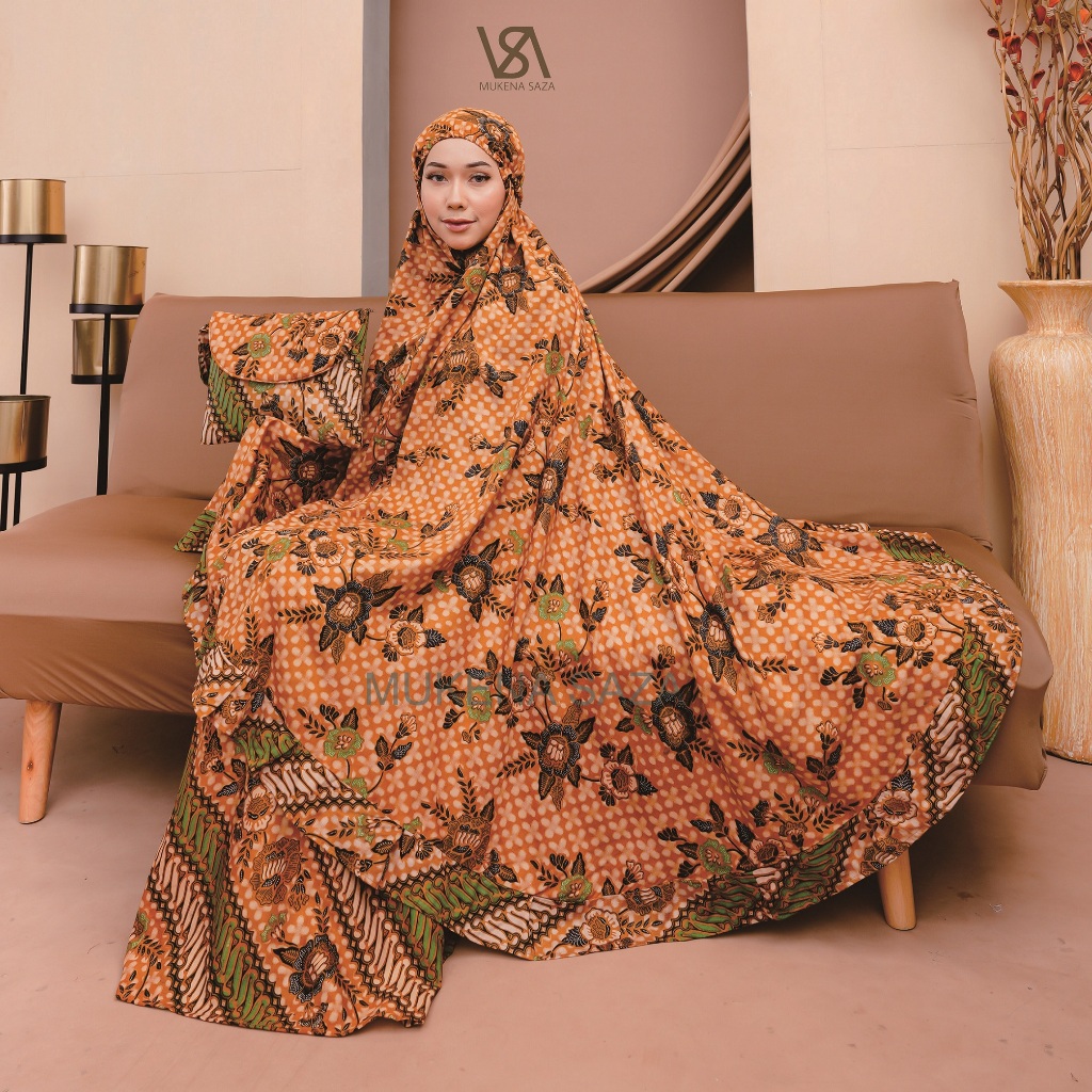 NEW Mukena Dewasa Batik Jumbo rempel Nagita
