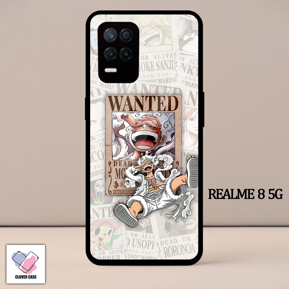 [AM41]  Case Glossy Case | REALME 8 5G | CASE KEKINIAN LUCU |  Casing Hp Kilau Motif ONEPIECE