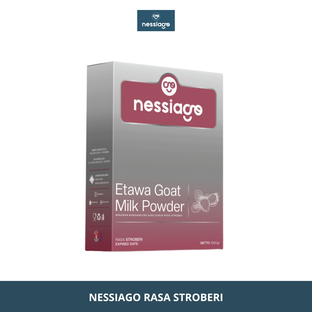 

Nessiago - Susu Etawa Rasa Stroberi - 1000 GR