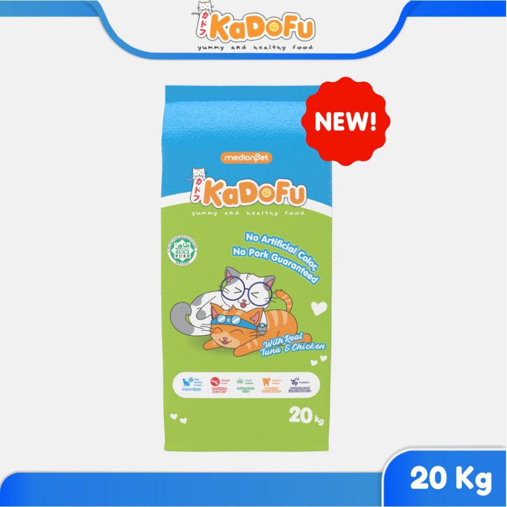 KADOFU Makanan Kucing 20 Kg
