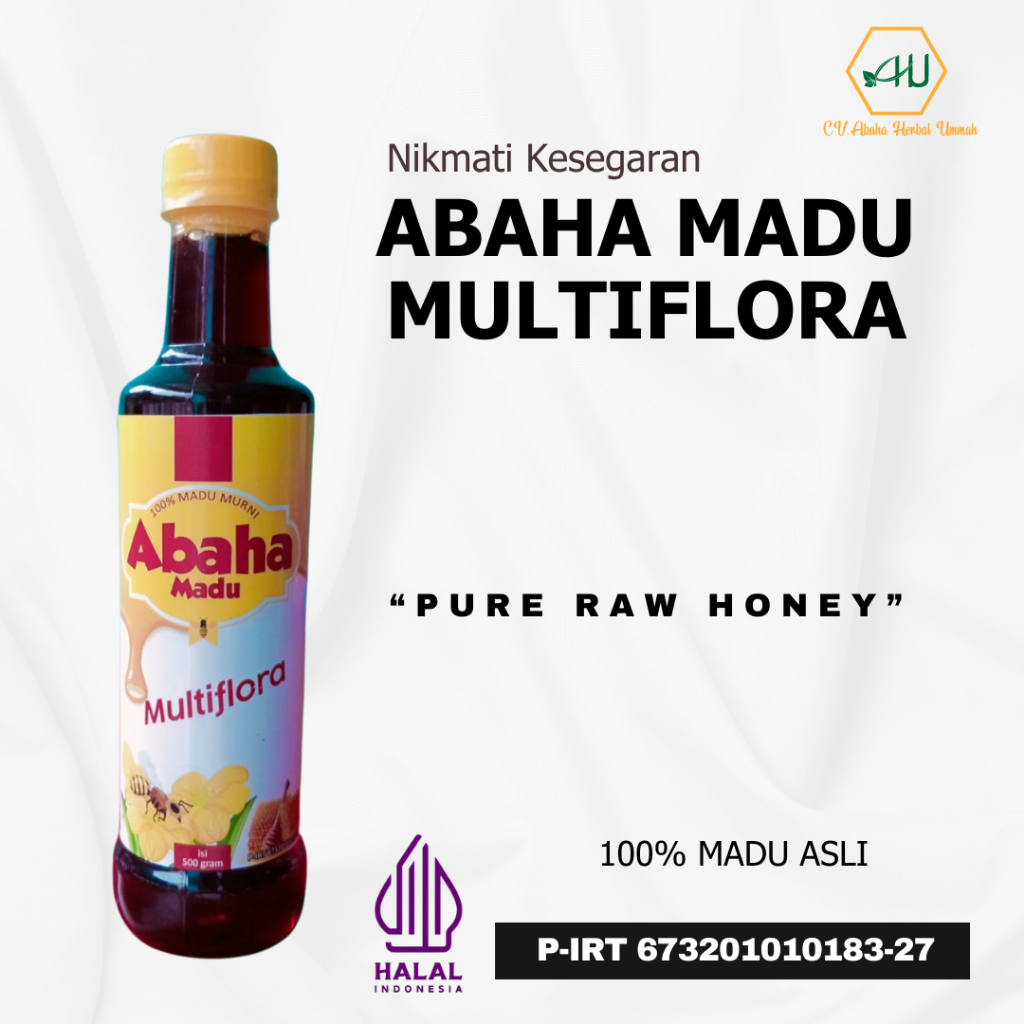 

Abaha Madu Multiflora - Madu Asli Raw Honey Pure Honey