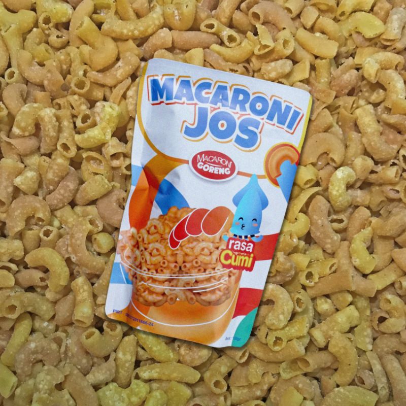 

MacJos Makaroni Rasa Cumi Berat 100g