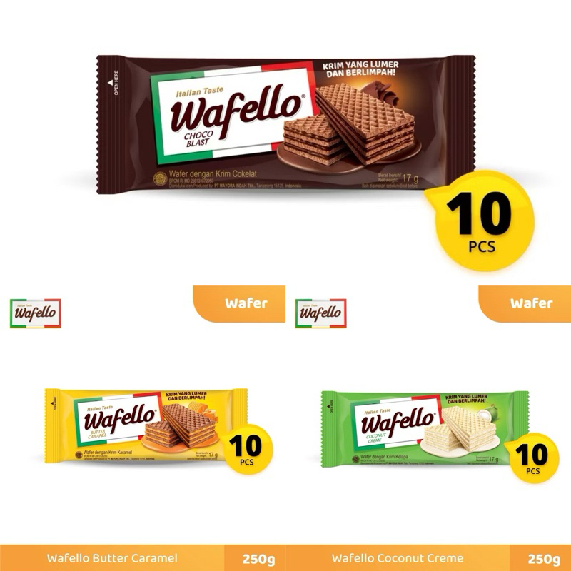 

Wafello renceng isi 10pcs @17gr