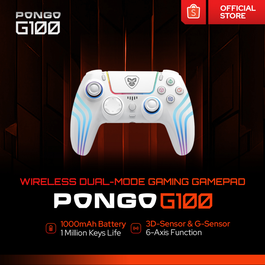 PONGO GAMING Pongo G100 Gamepad Joystick Dual Mode