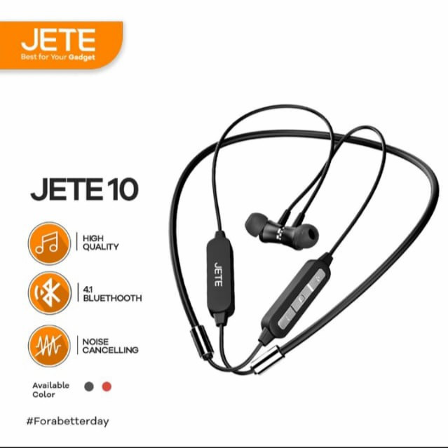 Earphone Sport Bluetooth Neckband Wireless JETE 10