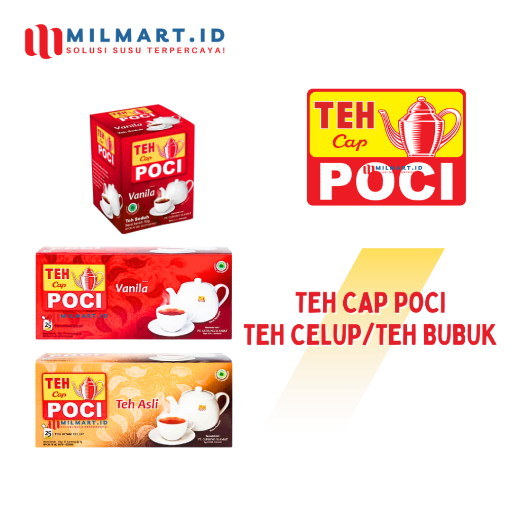 

TEH CAP POCI TEH POCI TEH CELUP 25 SACHETS KANTONG TEH MELATI VANILA