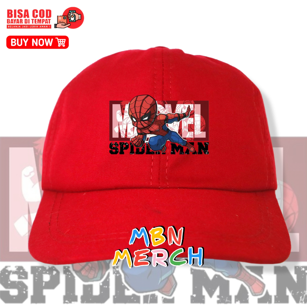 Topi baseball anak Spider-Man/topi anak