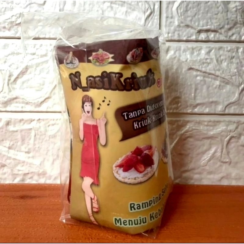 

Nasi Kriuk Debbie Original gluten free tanpa pengawet snack beras rendah kalori